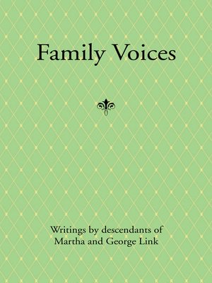 cover image of Family Voices
